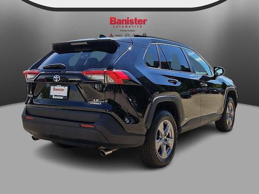 Midnight Black Metallic 2023 Toyota RAV4 Hybrid LE