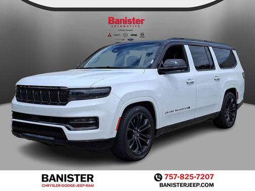 Bright White Clearcoat 2024 Jeep Grand Wagoneer L Series II 4x4