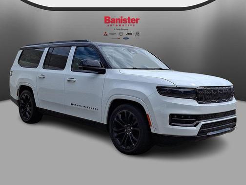 Bright White Clearcoat 2024 Jeep Grand Wagoneer L Series II 4x4