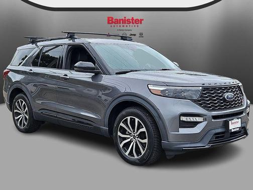 Carbonized Gray Metallic 2021 Ford Explorer ST