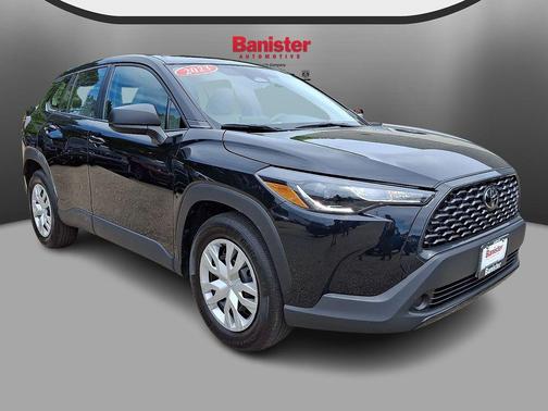 Jet Black 2023 Toyota Corolla Cross L