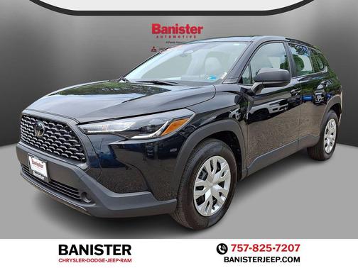 Jet Black 2023 Toyota Corolla Cross L