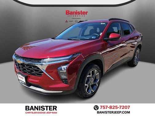 Crimson Metallic 2025 Chevrolet Trax LT