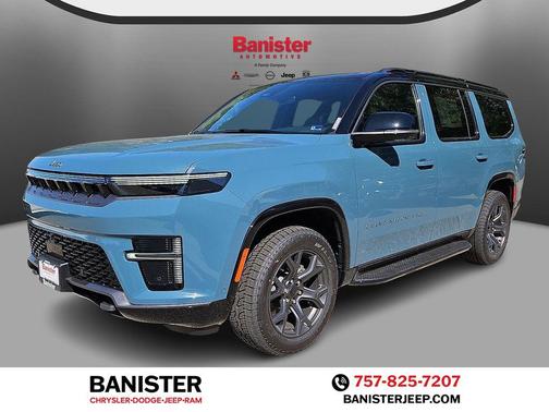 Steel Blue Exterior Paint 2026 Jeep Grand Wagoneer Upland 4x4