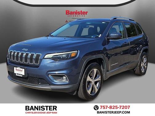 Blue Shade Pearlcoat 2019 Jeep Cherokee Limited
