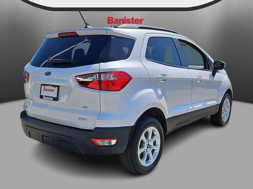 White Platinum Metallic Tri-Coat 2020 Ford EcoSport SE