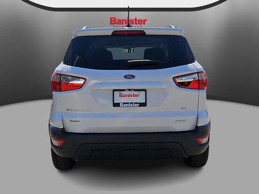 White Platinum Metallic Tri-Coat 2020 Ford EcoSport SE