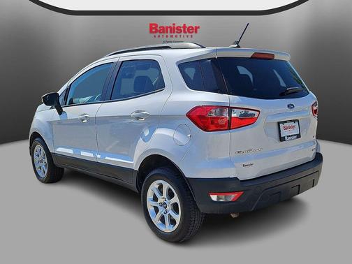 White Platinum Metallic Tri-Coat 2020 Ford EcoSport SE