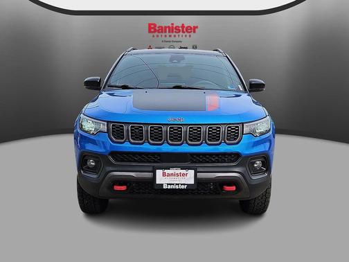 Hydro Blue Pearlcoat 2025 Jeep Compass Trailhawk