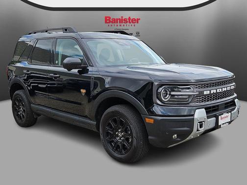 Shadow Black 2025 Ford Bronco Sport Badlands