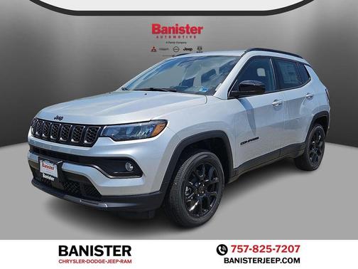 Silver Zynith Metallic Clearcoat 2026 Jeep Compass Sport