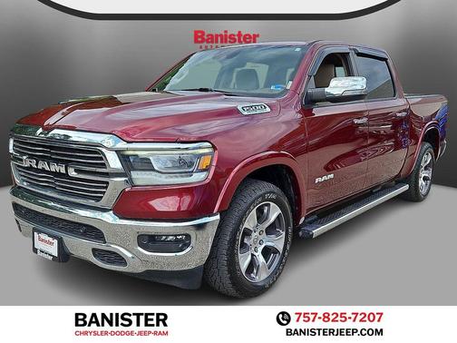 Delmonico Red Pearlcoat 2021 RAM 1500 Laramie