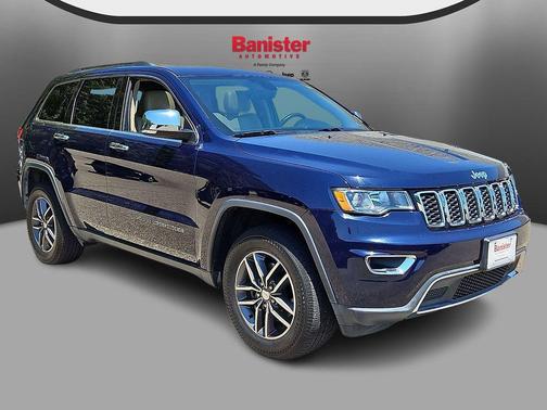 True Blue Pearlcoat 2018 Jeep Grand Cherokee Limited