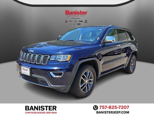 True Blue Pearlcoat 2018 Jeep Grand Cherokee Limited