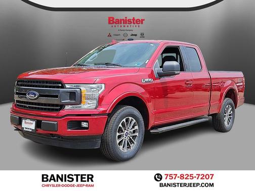 Ruby Red Metallic Tinted Clearcoat 2018 Ford F-150 XLT