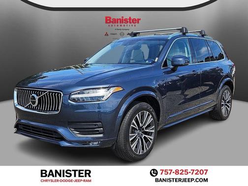 Denim Blue Metallic 2021 Volvo XC90 T6 Momentum