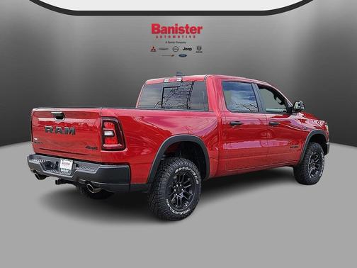 Molten Red Pearl-Coat Exterior Paint 2027 RAM 1500 Rebel