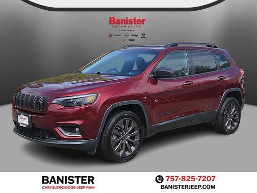 Velvet Red Pearlcoat 2021 Jeep Cherokee 80th Anniversary FWD