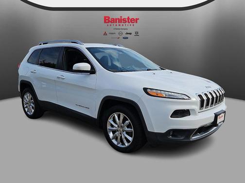 Bright White Clearcoat 2017 Jeep Cherokee Limited