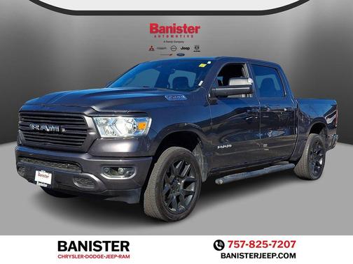 Granite Crystal Metallic Clearcoat 2021 RAM 1500 Big Horn/Lone Star