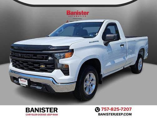 Summit White 2022 Chevrolet Silverado 1500 WT