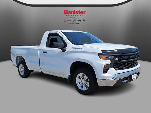 Summit White 2022 Chevrolet Silverado 1500 WT
