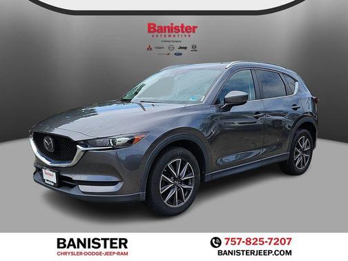 Machine Gray Metallic 2018 Mazda CX-5 Touring