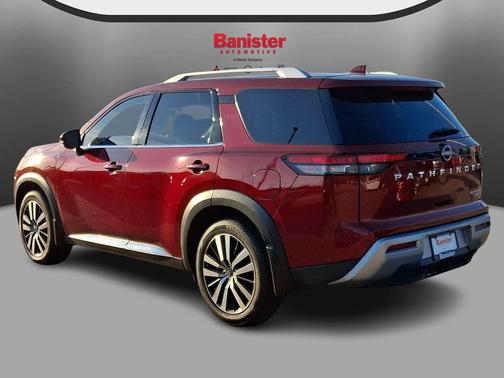 Scarlet Ember Tintcoat 2023 Nissan Pathfinder Platinum 4WD