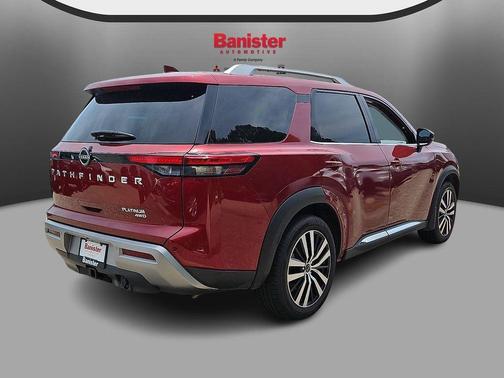 Scarlet Ember Tintcoat 2023 Nissan Pathfinder Platinum 4WD