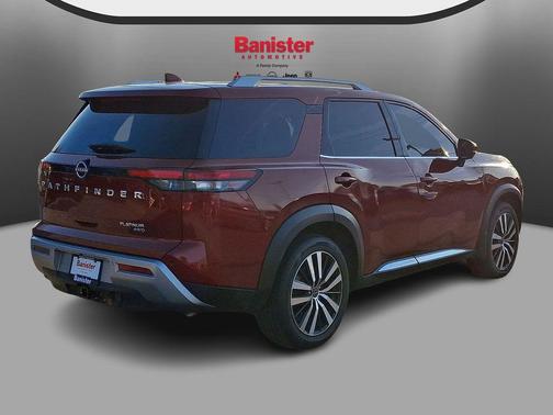Scarlet Ember Tintcoat 2023 Nissan Pathfinder Platinum 4WD