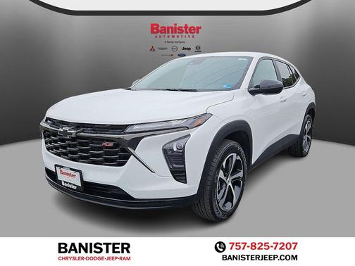 Summit White 2024 Chevrolet Trax FWD 1RS