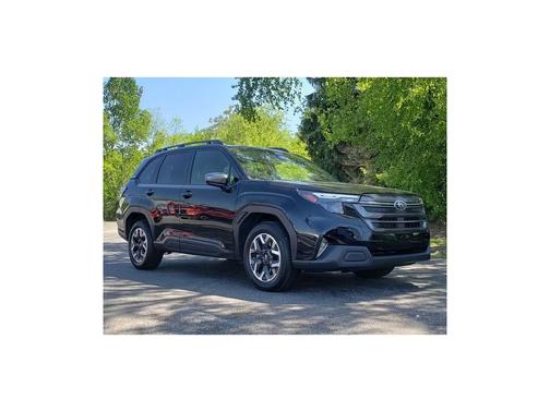 Crystal Black Silica 2025 Subaru Forester Premium