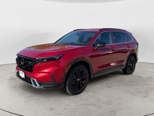Radiant Red Metallic 2025 Honda CR-V Hybrid Sport Touring AWD