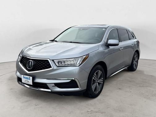 Lunar Silver Metallic 2018 Acura MDX 3.5L