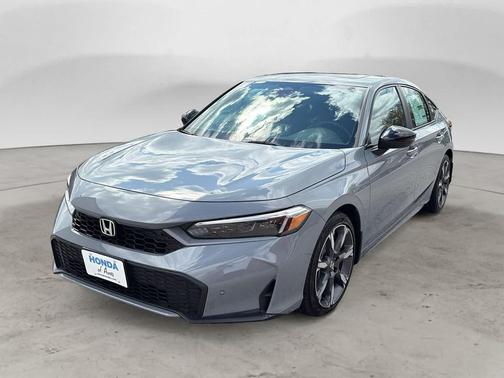 Urban Gray Pearl 2026 Honda Civic Hybrid Sport Touring