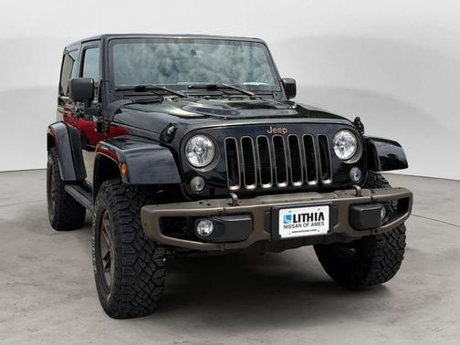 Black Clearcoat 2016 Jeep Wrangler 75th Anniversary