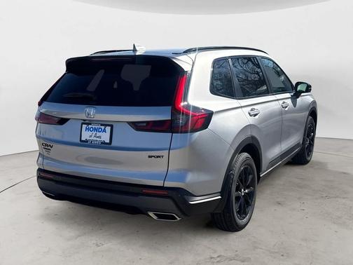 Solar Silver Metallic 2026 Honda CR-V Hybrid Sport-L AWD