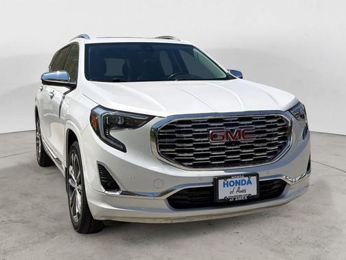 White Frost Tricoat 2020 GMC Terrain Denali