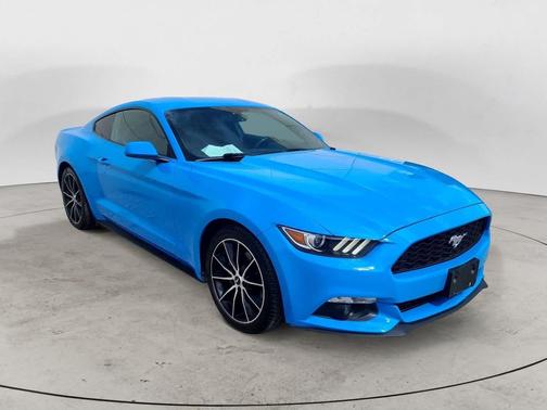 Grabber Blue 2017 Ford Mustang EcoBoost