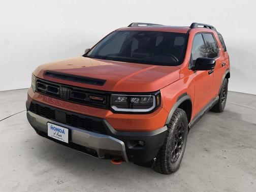 Sunset Orange 2026 Honda Passport AWD TrailSport Elite Blackout