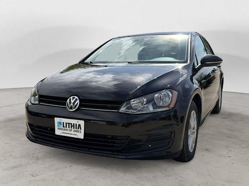 Black 2016 Volkswagen Golf TSI S 4-Door