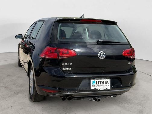 Black 2016 Volkswagen Golf TSI S 4-Door