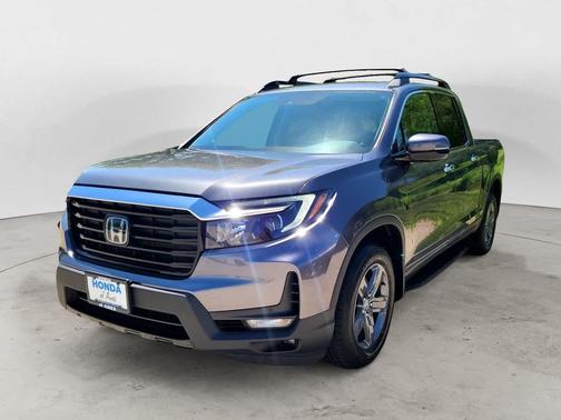Modern Steel Metallic 2023 Honda Ridgeline RTL-E