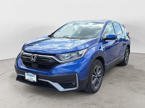 Aegean Blue Metallic 2022 Honda CR-V AWD EX
