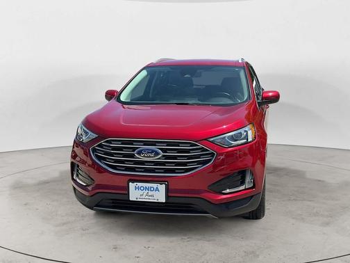 Rapid Red Metallic Tinted Clearcoat 2021 Ford Edge SEL