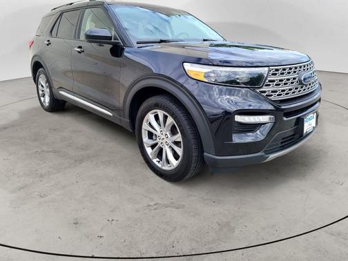 Agate Black Metallic 2022 Ford Explorer Limited