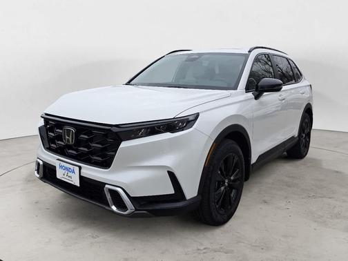 Platinum White Pearl 2026 Honda CR-V Hybrid Sport Touring AWD
