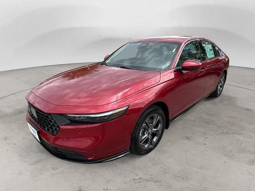 Radiant Red Metallic 2026 Honda Accord Hybrid EX-L
