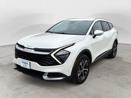 Snow White Pearl 2023 Kia Sportage Hybrid EX
