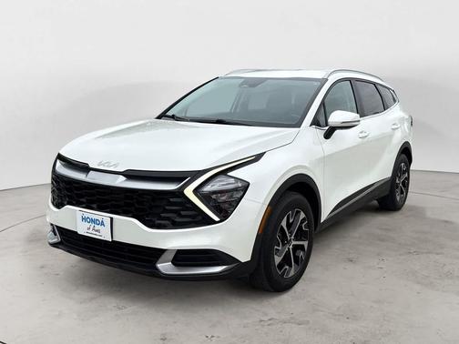 Snow White Pearl 2023 Kia Sportage Hybrid EX